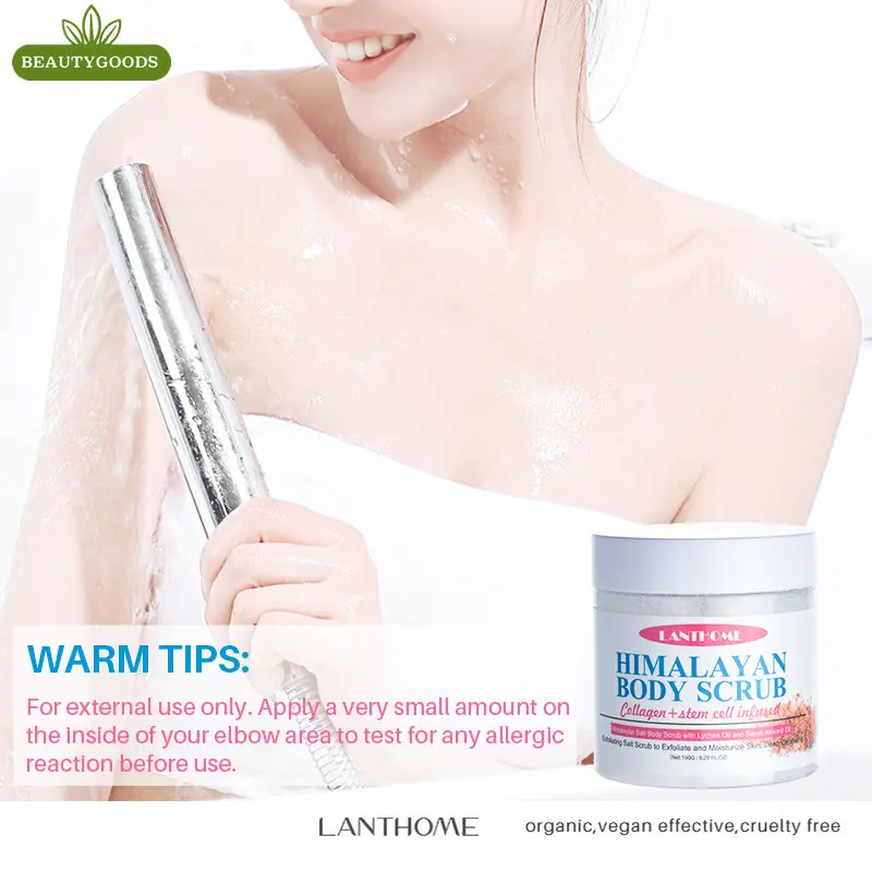 

ГИМАЛАЙСКАЯ СОЛЬ для тела, скраб для ванны, отшелушивающий увлажняет кокосовое молоко, естественно чистый для ухода за лицом