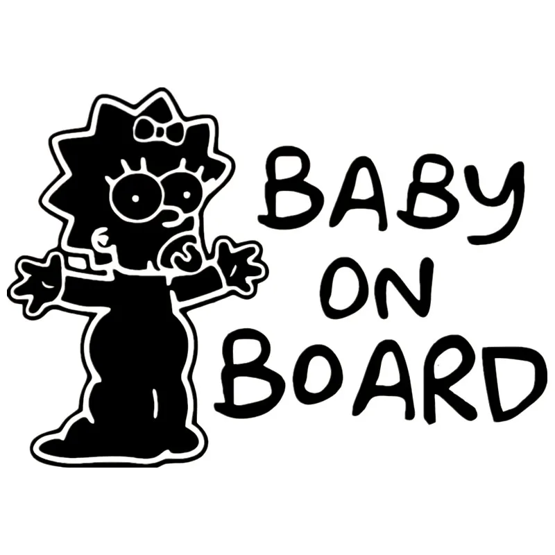 

Car Stickers Decor Motorcycle Decals Funny Baby on Board Decorative Accessories Creative Sunscreen Waterproof PVC,21cm*15cm