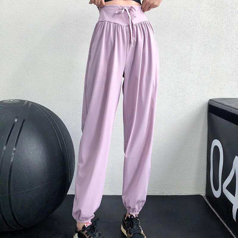 Women Pants Casual Trousers Running Sport Joggers Quick Dry Gym Fitness Sweatpants With Pockets Pants Female Bottoms Clothing