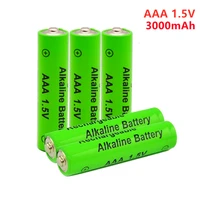 2021 100 lot aaa 3000mah battery 1 5v alkaline aaa rechargeable battery for remote control toy light aaa batteries
