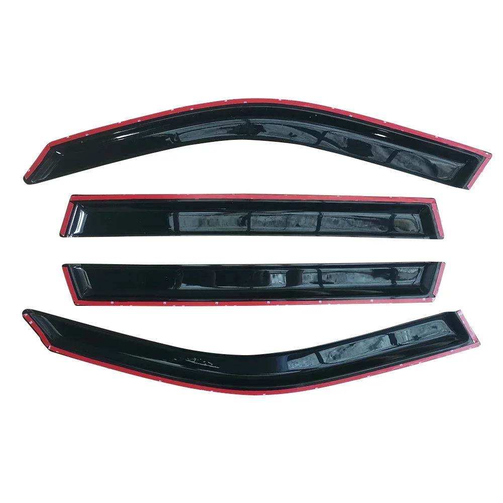 Для BMW X3 E83 F25 2004-2017 автоматические дефлекторы боковых окон черные козырьки от