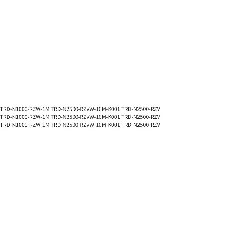 для TRD-N1000-RZW-1M для TRD-N2500-RZVW-10M-K001 для TRD-N2500-RZV (art.: 3920dca799c7e) - 3920dca799c7e