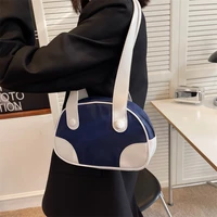 womens bag 2022 trend small nylon crossbody bags brand underarm shoulder bag ladies casual versatile bowling handbag imitation