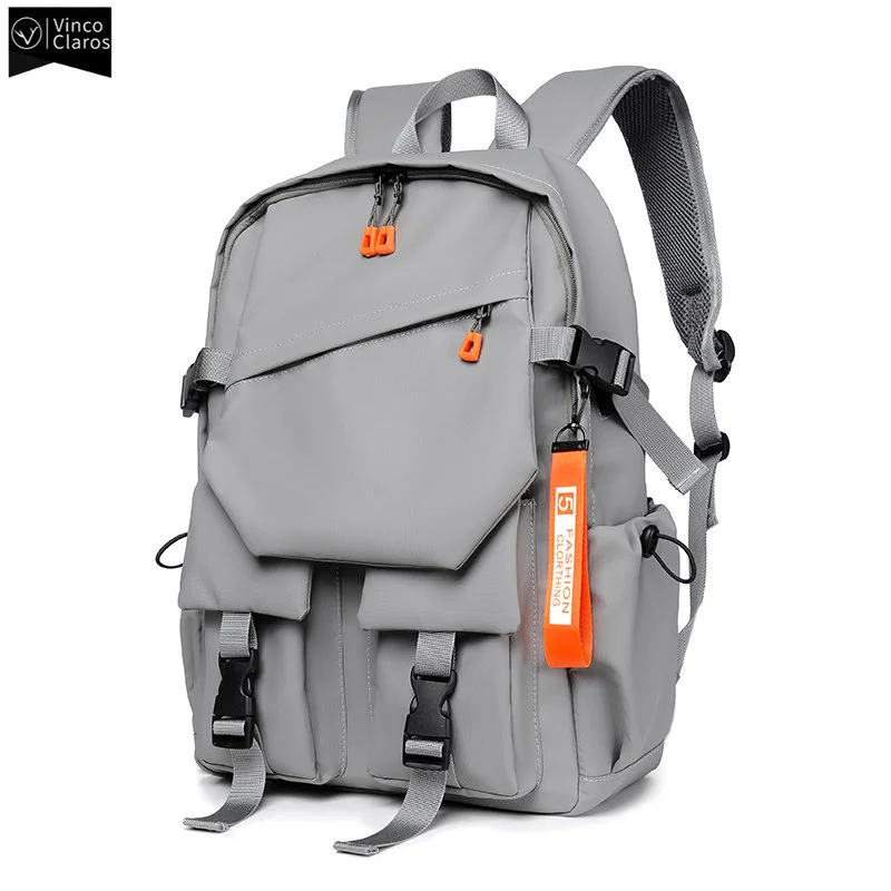 

VC Luxury Men's Backpack High Quality 15.6 Laptop Backpack High-capacity Waterproof Travel Bag School Backpacks for Men