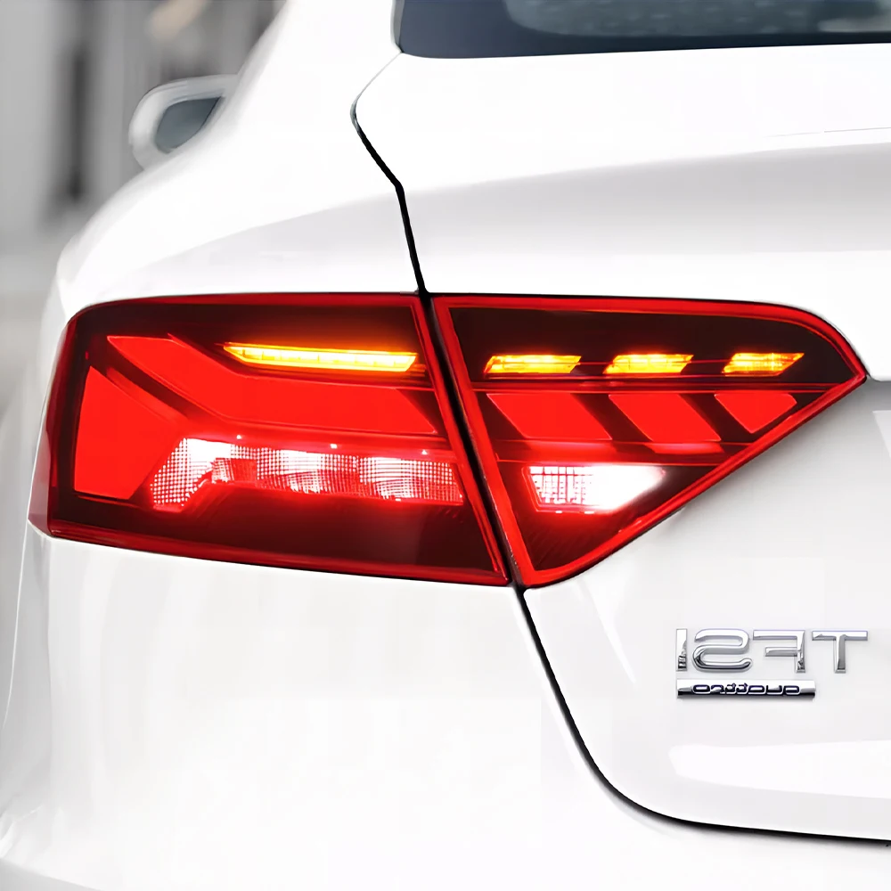 Автомобильные задние фонари в сборе для Audi A5 A5L S5 RS5 2008-2016 светодиодные