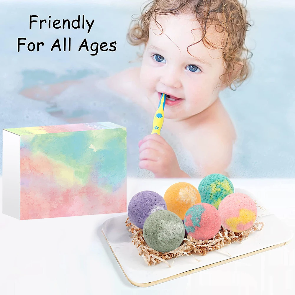12pcs/set Organic Bath Gift Natural Mini Handmade Bathing Foot Spa Bomb Rich Essential Oils Moisturizing Dry Skin Relaxing Scent - купить по