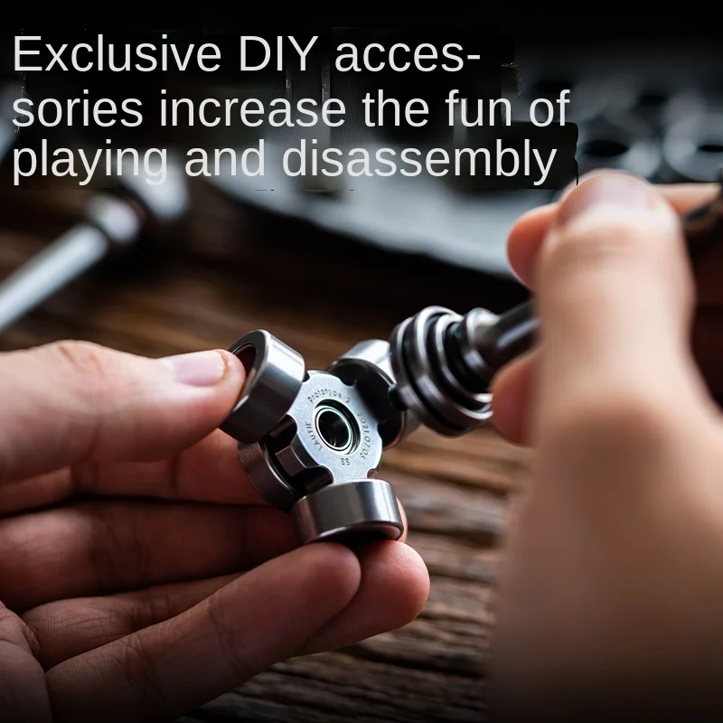 Аксессуары EDC гироскоп для пальцев дубинка шатун сделай сам декомпрессионный