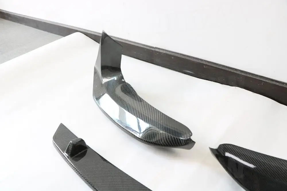 3 шт./компл. фартуки для переднего бампера из углеродного волокна BMW 5 серии G30 G38 M