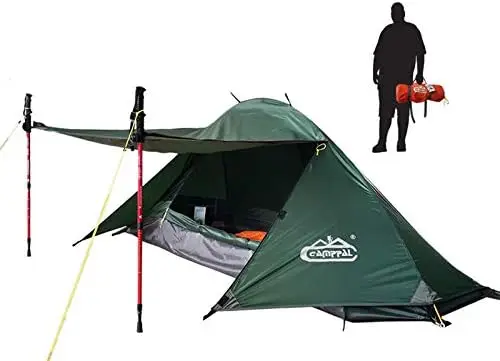 

Палатка для людей для кемпинга, пешего туризма, горной охоты, палатки для походов, Всесезонная, устойчивая к ветру, непромокаемая и водонепроницаемая