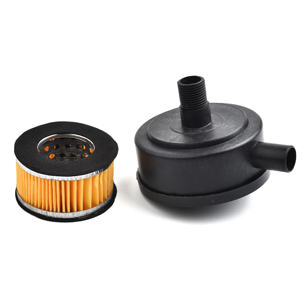 

20mm Male Thread Air Filter Silencer Air Compressor Canister Filter Kit Plastic Replacement New Practical Durable
