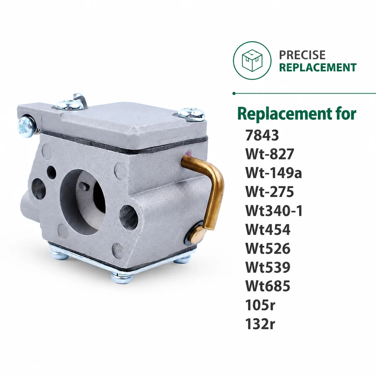 Фото Замена карбюратора для Walbro WT-827 WT-149a WT-275 WT340-1 WT454 WT526 WT539 WT685, Ryobi 7843 105R 132R, запчасти MTD Troy-Bilt №2