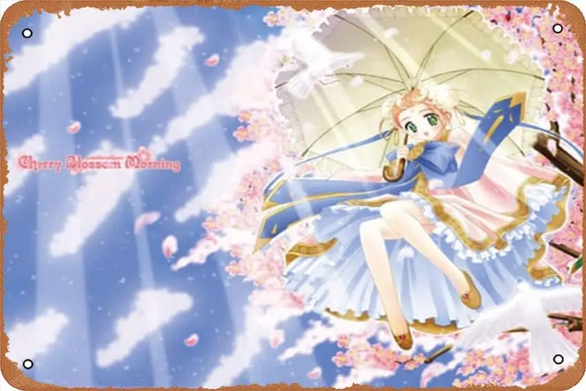 Dark Cure 5 аниме、комикс、мультфильм 、фильм плакат 8x12 дюймов металлическая