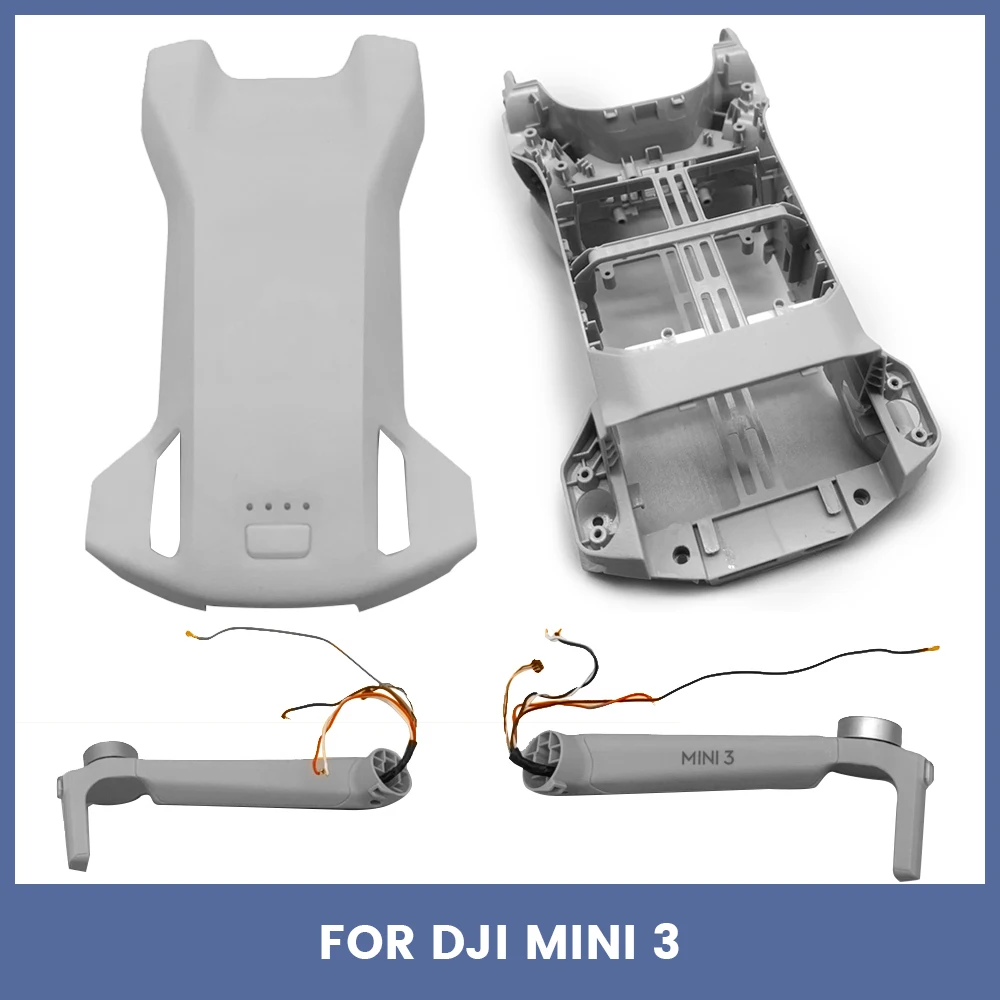 

Корпус моторного рычага для Mini 3 верхняя крышка средняя рамка Нижняя оболочка Передние Задние левые правые рычаги для DJI Mini 3 запасные части