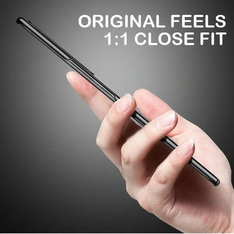 Ультратонкий матовый жесткий чехол для телефона Huawei Honor 50 30 20 Pro 10 Lite 20S 30S Se