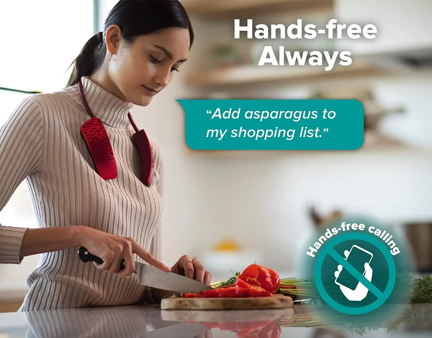 Шейный ремешок Cleer Halo беспроводной портативный Bluetooth-динамик с глубоким басом