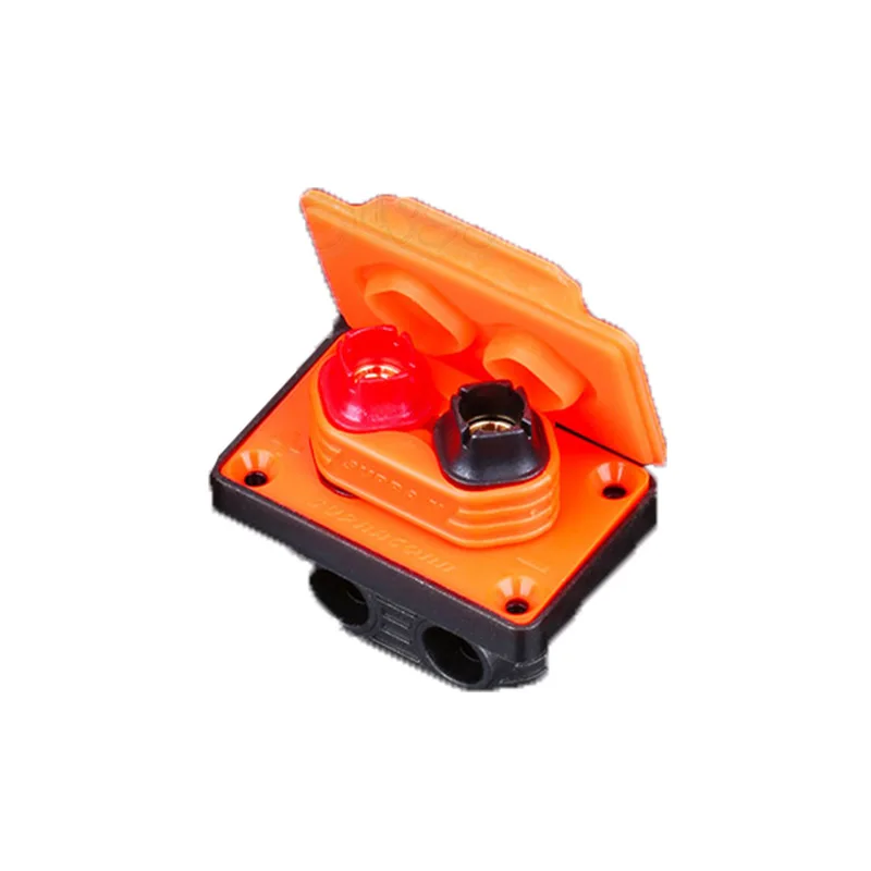 Фото 200A RAS 240A S.T.D6 MFT 6808 Встроенный разъем для литиевых аккумуляторов без пайки, штекер-гнездо с пылезащитной крышкой, позолоченный штекер №2