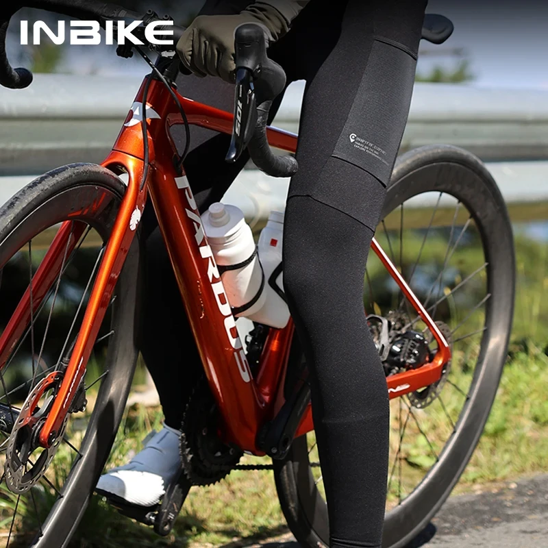 Женские велосипедные брюки INBIKE Флисовые женские ветрозащитная быстросохнущая