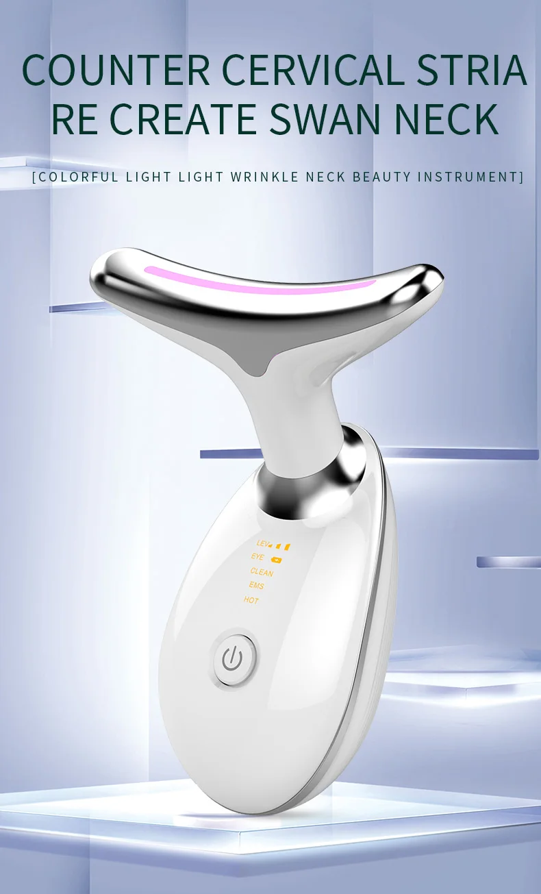 Увлажняющий и очищающий массаж шеи 7 цветов