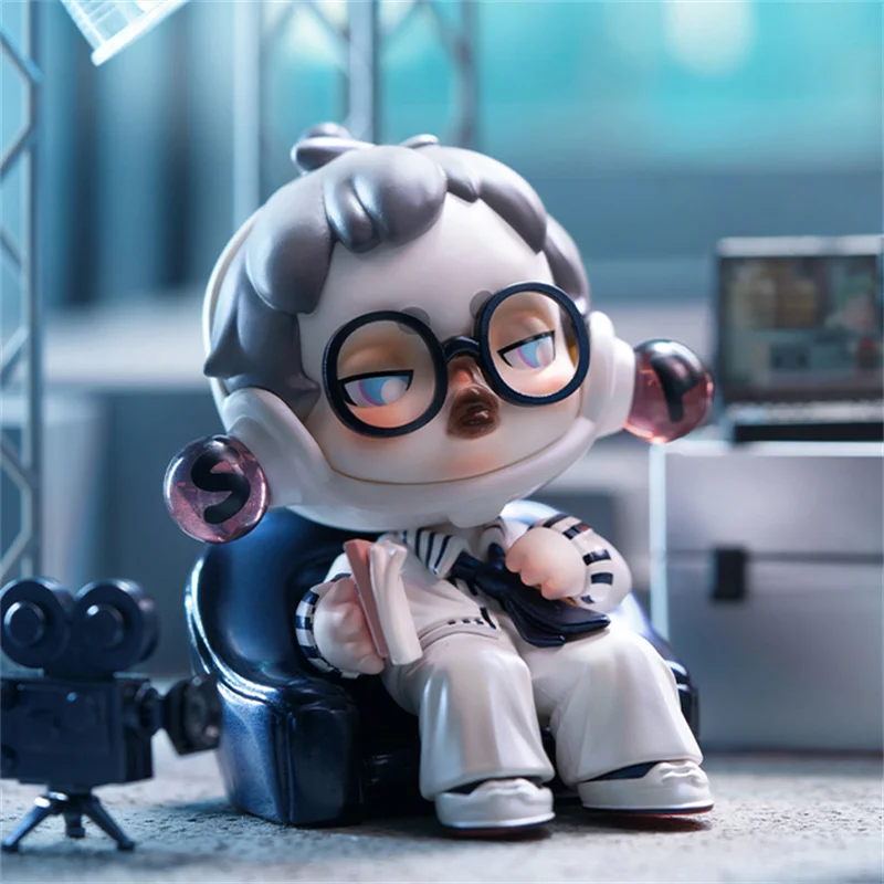 Skullpandas серия Night City глухая коробка Хэллоуин таинственная игрушки Модель Милая