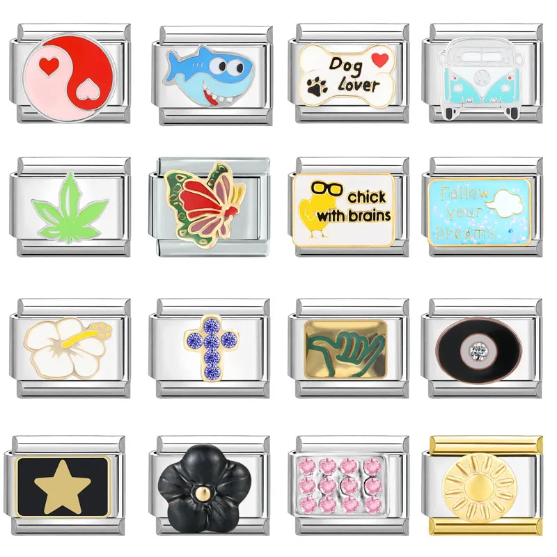 Браслет из нержавеющей стали 9 мм