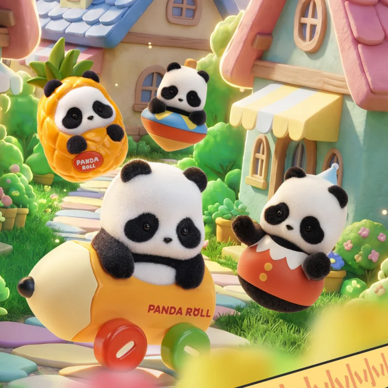 Фото Коллекционная фигурка-сюрприз 52toys Panda Roll Panda Minime Cute Bean Series Blind Box Vol.2 Kawai, украшение, подарок №5