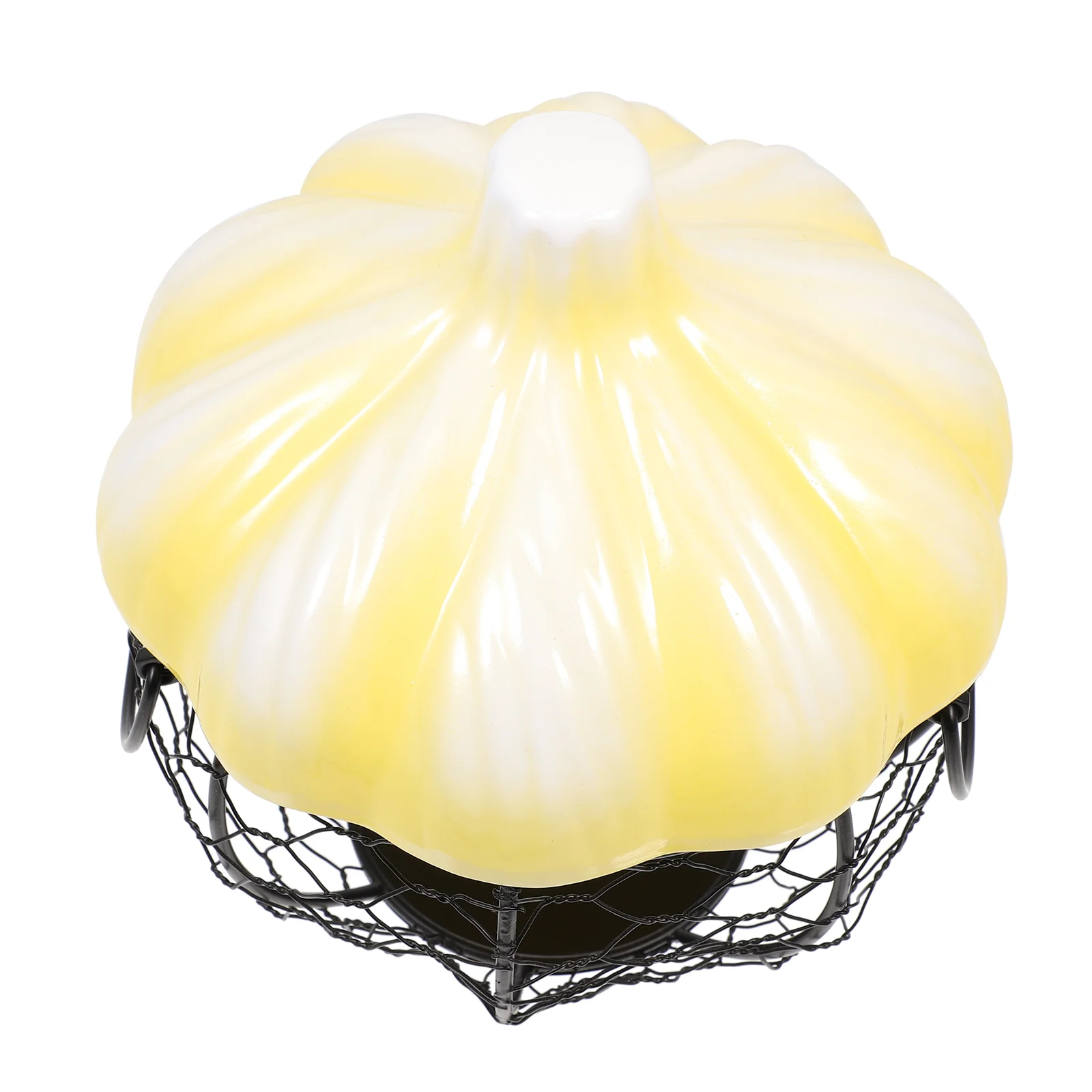 

Basket Desktop Egg Basket Iron Storage Basket Ceramic Lid Basket Countertop Egg Basket for Storage Home Living Room