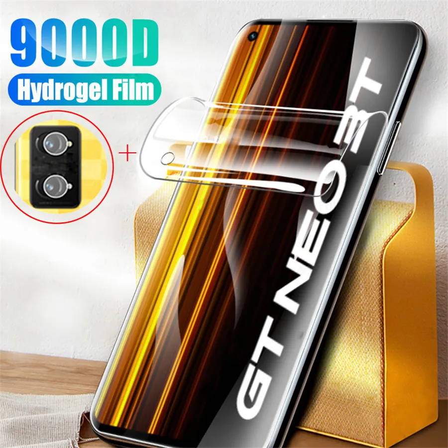 

стекло для Realme GT Neo 2T Гидрогелевая пленка Realme GT Neo 3 T Neo3 реалми гт аксессуары Пленка для камеры Realme GT 2 Master Edition GT2 Pro Защитная пленка для экрана ...