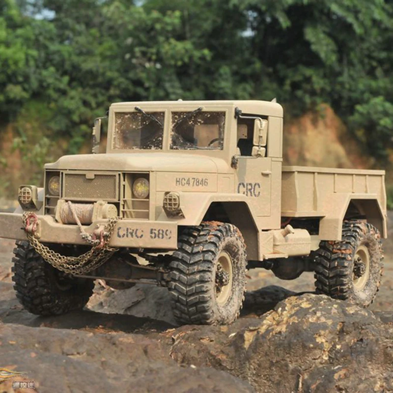 Remote control car HC4 1/10 off-road vehicle military truck crawler four-wheel drive RTR/KIT electric remote control model toy