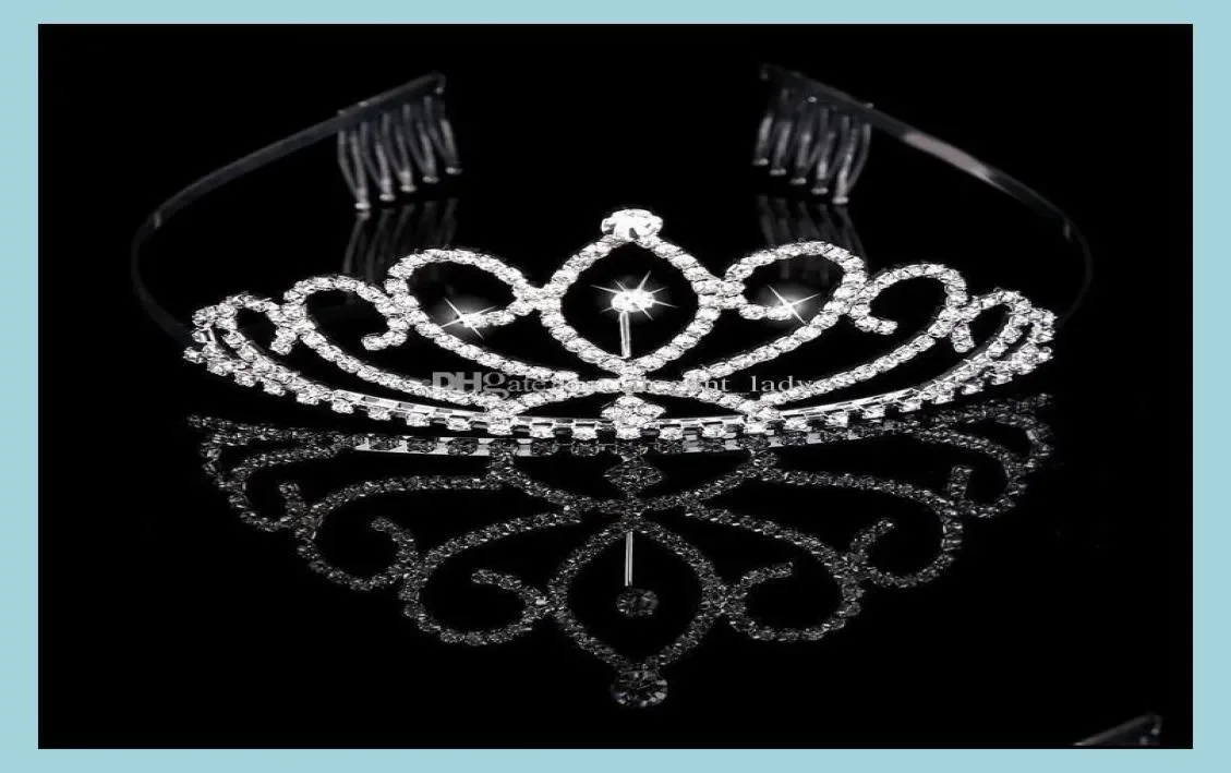 

Headpieces Wedding Accessories Party Events Bridal Tiaras Crowns With Rhinestones Jewelry Pageant Evening Prom Performance