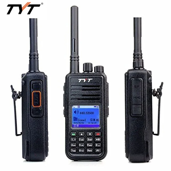 TYT MD-380 dmr портативная рация 5 Вт 2000 мАч двусторонняя радиостанция uhf vhf GPS