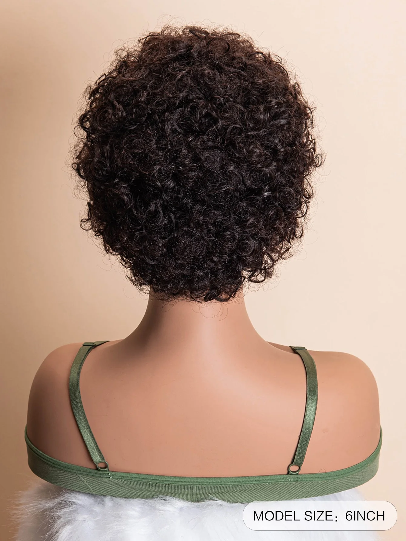 TNICE Афро-кудрявые короткие парики из натуральных волос Remy Grade Бразильские волосы