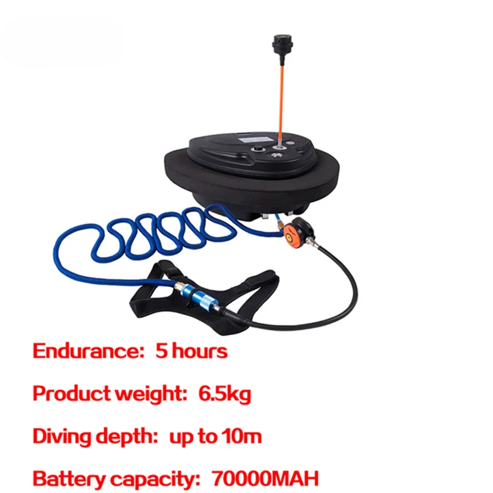 GCAMOLECH New Arrival Z500 Scuba Diving Beer Snorkel Mask Mini Hookah Compressor Long Time Swimming & Equipment