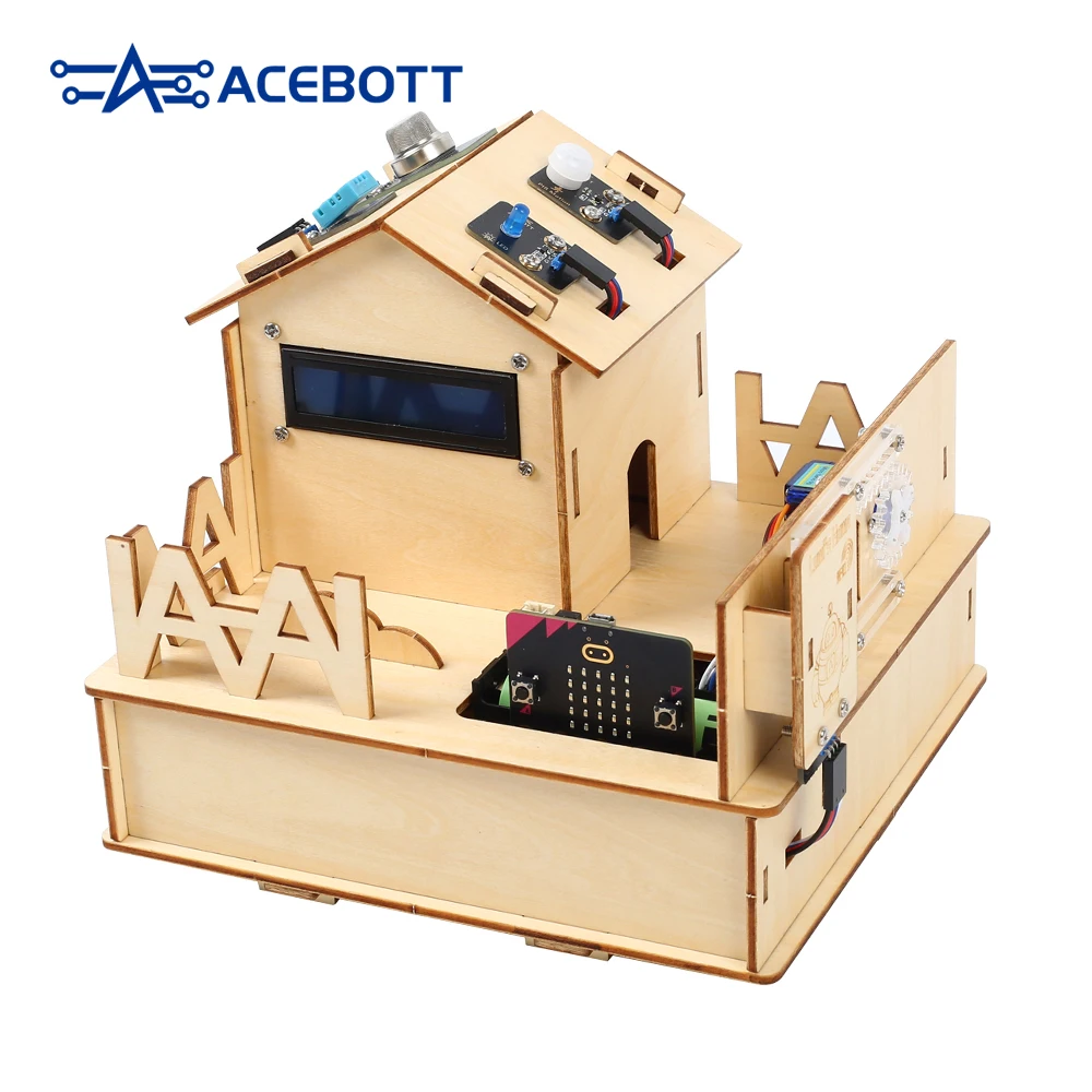 ACEBOTT Microbit Проекты автоматизации умного дома Стартовый обучающий набор для