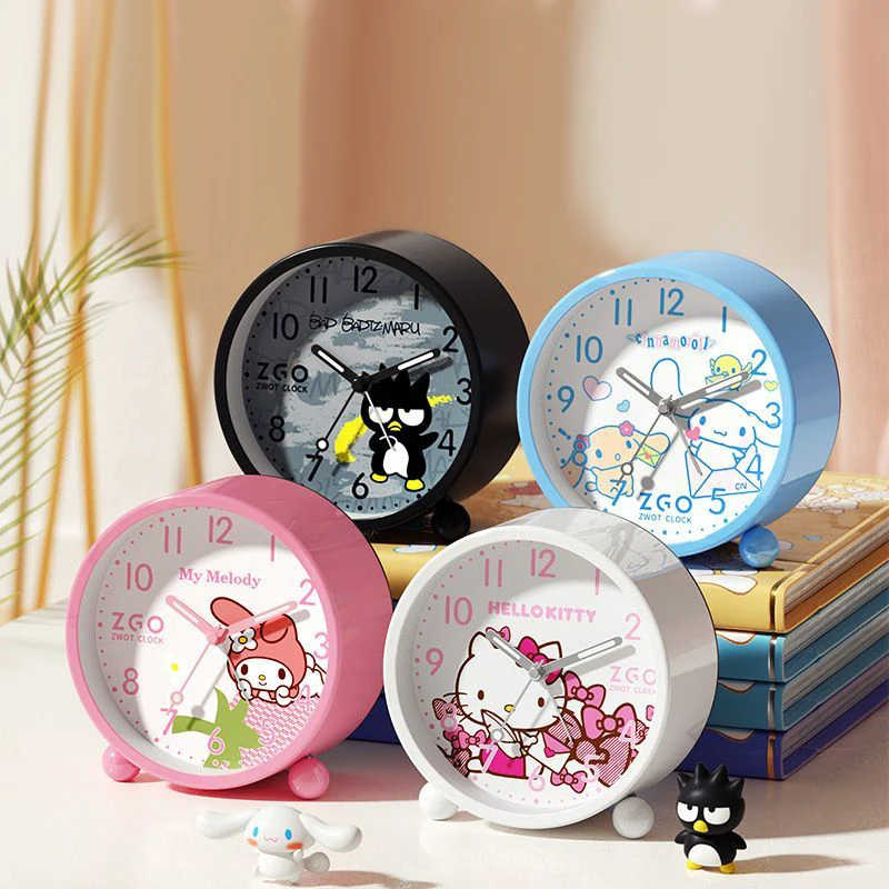 

Anime Alarm Clock Powerful Wake Up Cartoon Cinnamoroll Kawaii Princess Girl Desktop Children Clock Alarm Clock Girls Gift