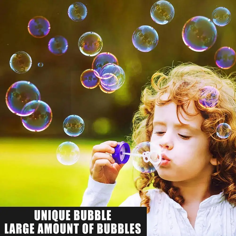 

60/100ml Bubble Water Bubble Solution Refill Summer Toy Outdoor Game Bubble Machine Refills For Parties Outdoor Weddings Pr O5d5