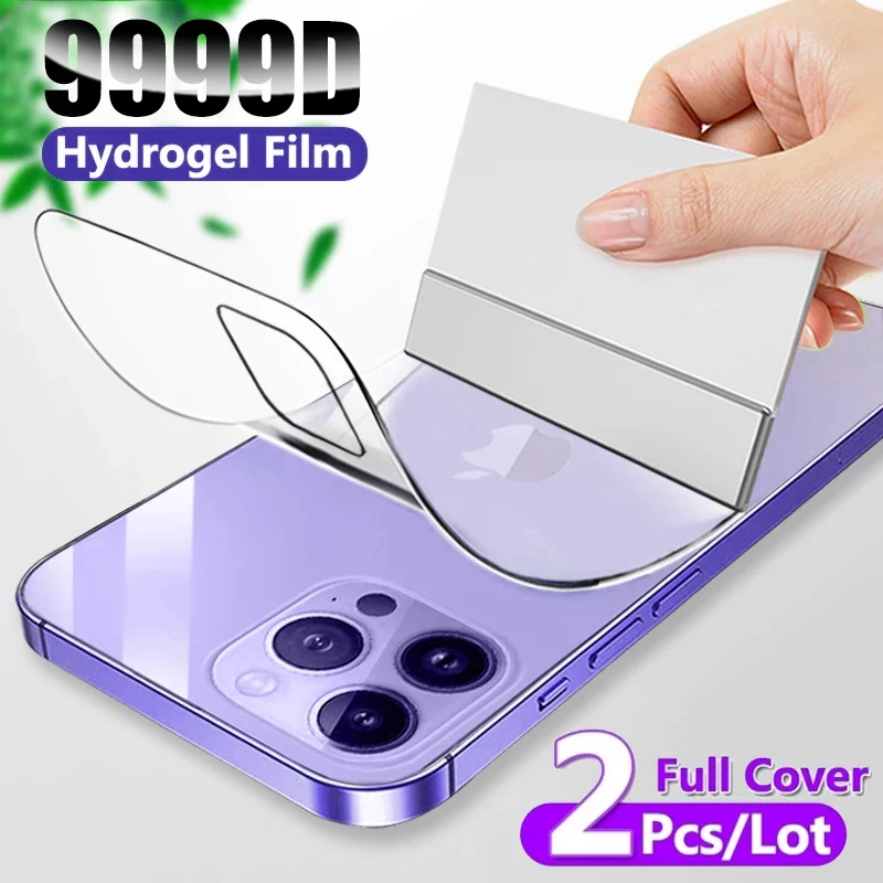 

9999D Hydrogel Film Full Cover For iPhone 12 11 13 Pro Max mini 8 7 Screen Protector For X XR XS MAX SE 6 6S Plus Film Not Glass