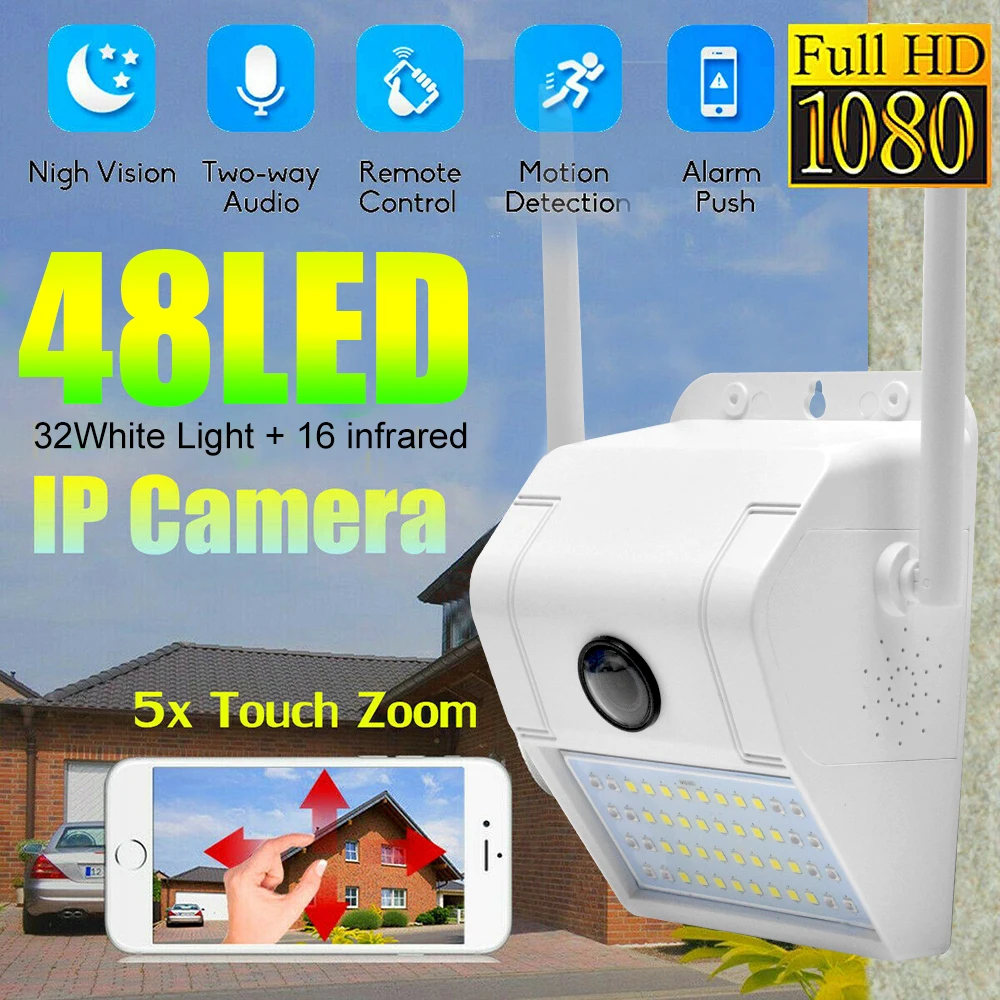 

HD 1080P IP Camera Smart Home Security Protection Monitor Webcam Infrared Night Vision Motion Detection Surveillance Camcorder
