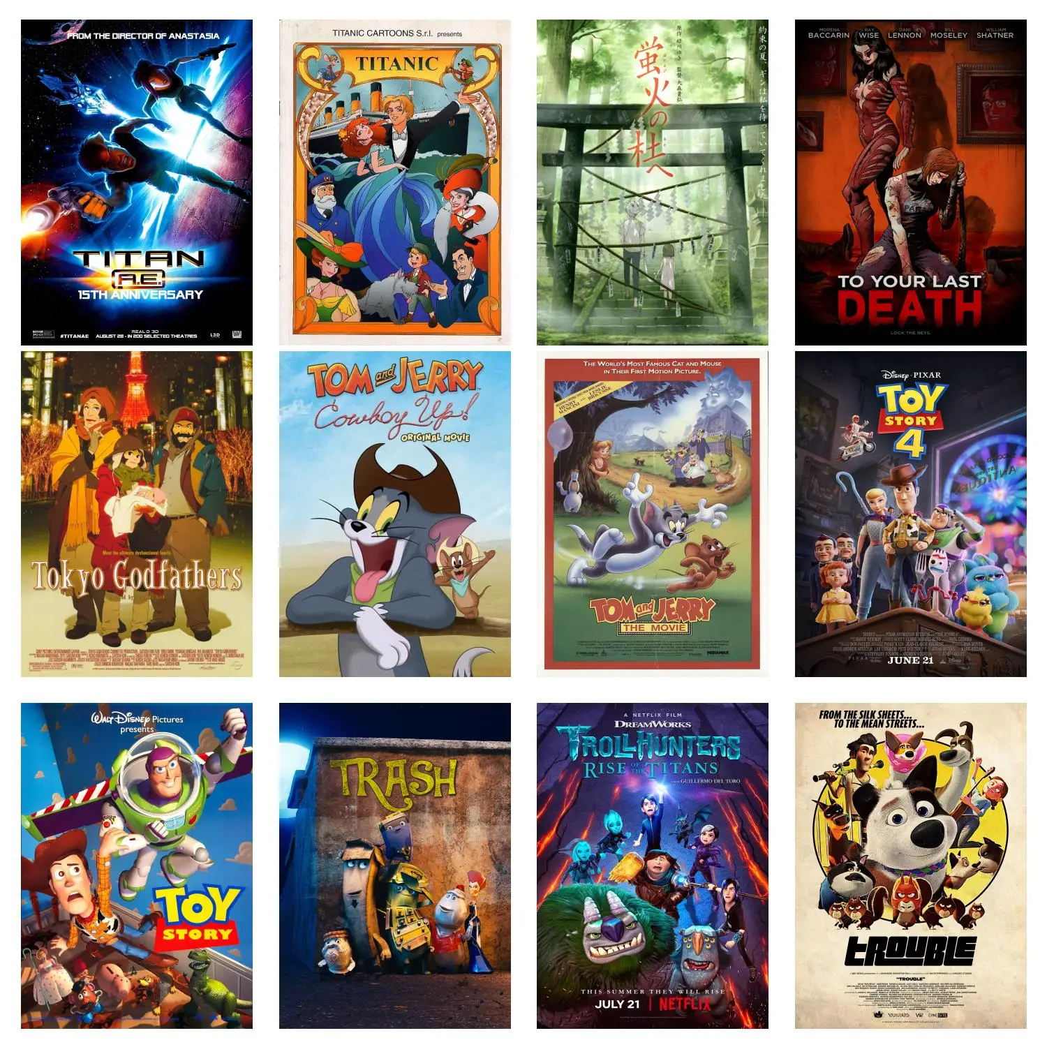 

The Tigger Movie And The Wild Anime TV Show Canvas Art Poster and Wall Art Picture Print Modern Family bedroom Decor Posters