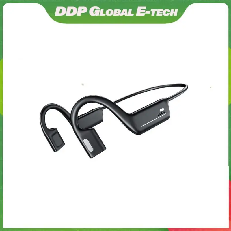 

Long Battery Life Black Bone Conduction Headphones 200mah Tws Earphone Stereo Wireless Headset Sport Earbuds