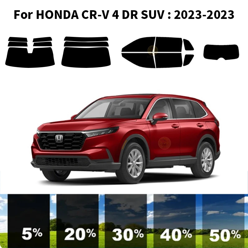 

Нанокерамическая Автомобильная УФ-пленка Precut для окон, автомобильная пленка для окон HONDA CR-V 4 DR SUV 2023