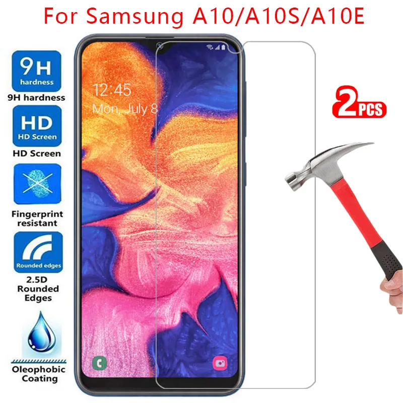 Закаленное стекло для защиты экрана samsung a10 a10s a10e, чехол для galaxy a 10 s e 10 s 10e 10a, защитный чехол для телефона