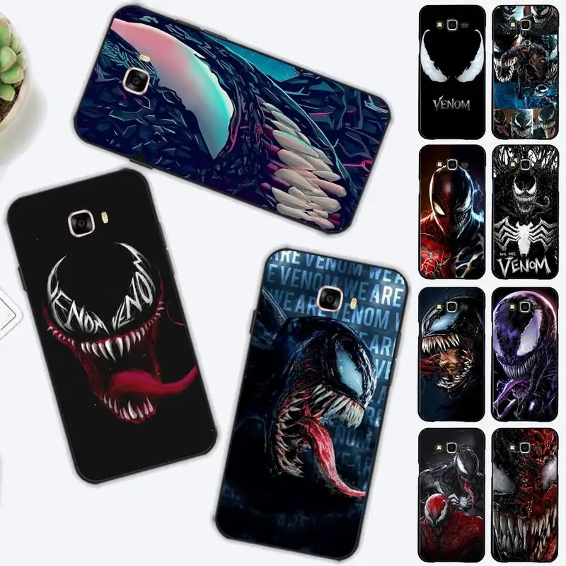 

Marvel Avengers Venom Phone Case for Samsung J 2 3 4 5 6 7 8 prime plus 2018 2017 2016 core