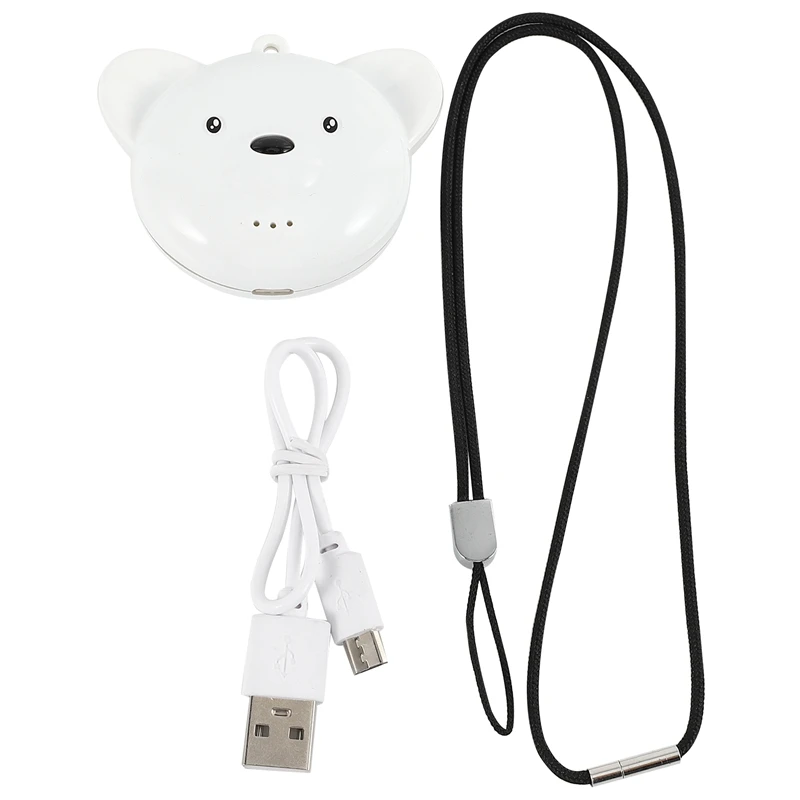 

Портативный очиститель воздуха с отрицательными ионами, портативный подвесной очиститель для шеи с зарядкой, белый