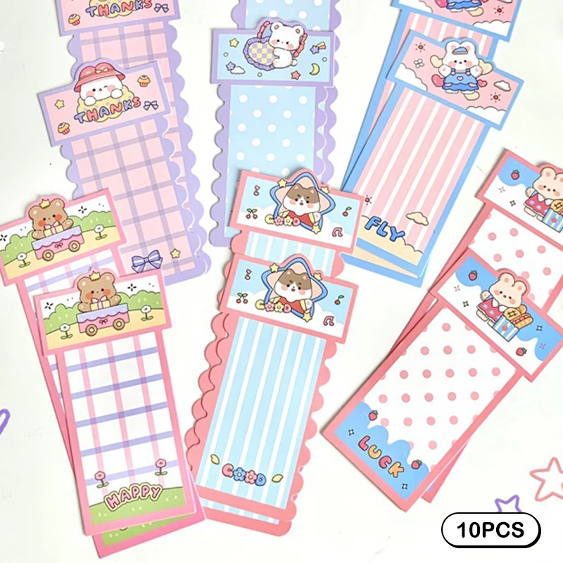 

10PCS Hair Accessories Display Paper Card Long Cardboard For DIY Hair Jewelry Hair Rope Hairpin Barrettes Retail Packaging Tag