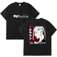 japanese tokyo avengers anime t shirt short sleeve plus size cotton t shirt tokyo revengers graphic trend tshirts clothing tops