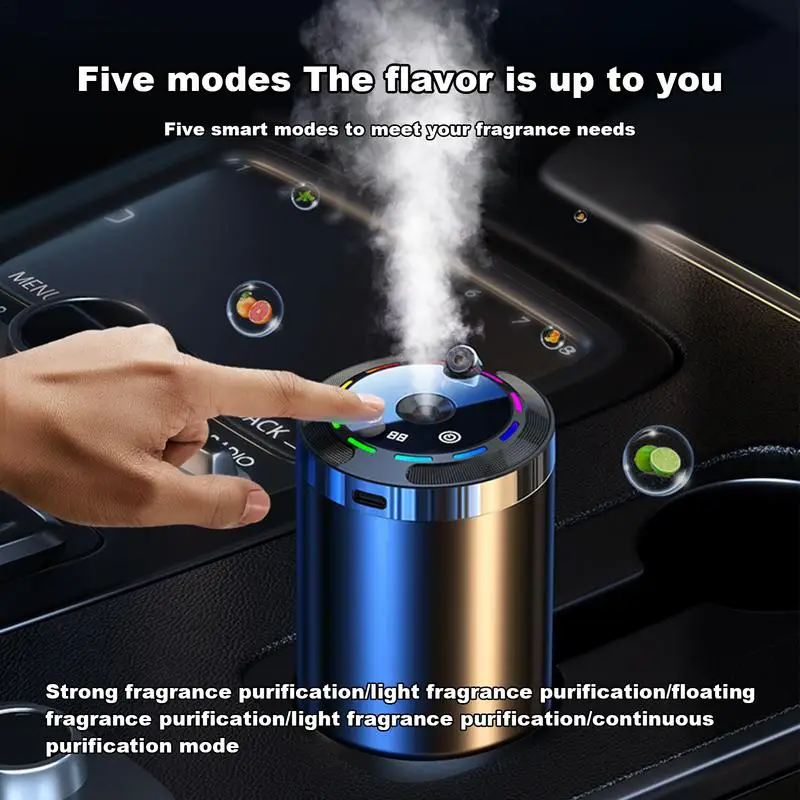 Автомобильный ароматизатор-увлажнитель 5 режимов автомобильные освежители