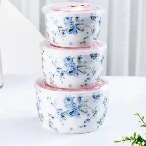 

Комплект из 3 керамических мисок