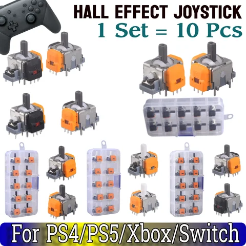 Модуль джойстика 3D Hall Effect для PS4/5/Xbox/Switch