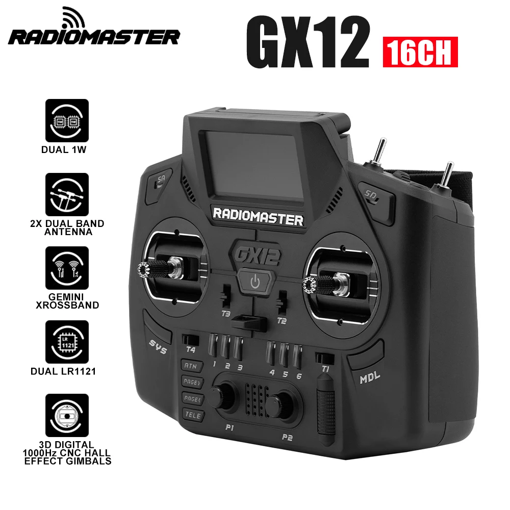 Радиомастер GX12 двухдиапазонный радиоконтроллер