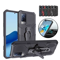 luxury phone case for vivo v23 v23e v21e v21 v20 se s1 pro y5 y11 y15s y17 y20 y33s y50 y53s y76 smart shell with holder cover